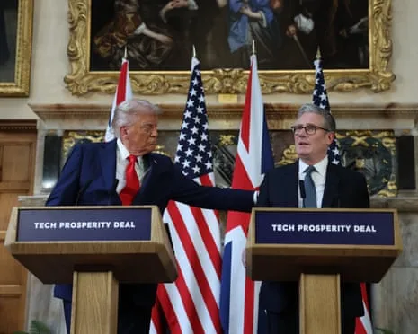 Trump's Official Trip to Britain: Glamorous Ceremonies, but Minimal Substance